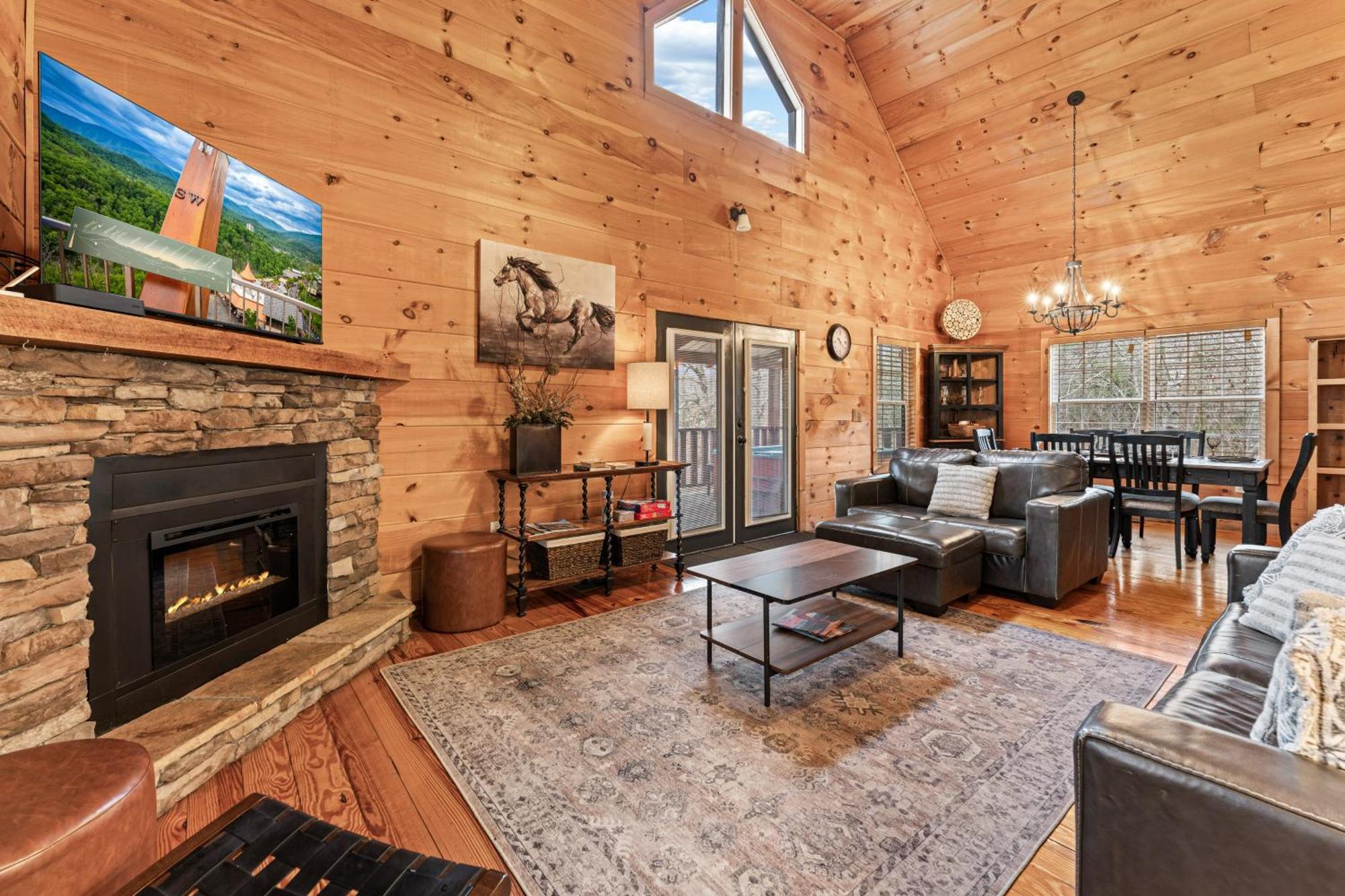 Twin Cub Lodge Tuckaleechee Exteriör bild